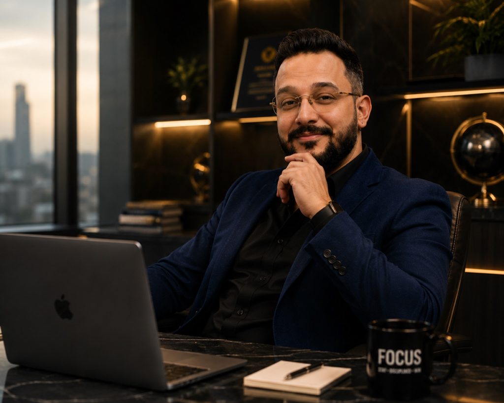 Vinayak Kapoor at work