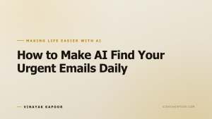 How to Make AI Find Your Urgent Emails Daily
