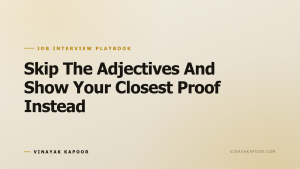 Skip The Adjectives And Show Your Closest Proof Instead