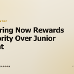 AI Hiring Now Rewards Seniority Over Junior Talent