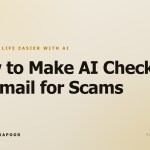 How to Make AI Check an Email for Scams