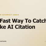 The Fast Way To Catch A Fake AI Citation