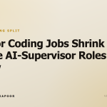 Junior Coding Jobs Shrink While AI-Supervisor Roles Grow