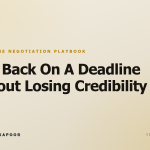 Push Back On A Deadline Without Losing Credibility